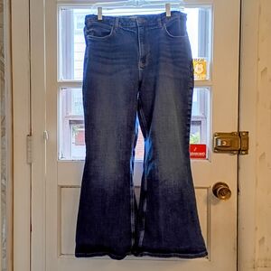 Flared Wrangler Men's Jeans 12X30" Classic 5 Pocket 99% Cotton Fierce Flare